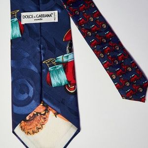 Dolce & Gabbana Pin Up Tie!!! Vintage 90s